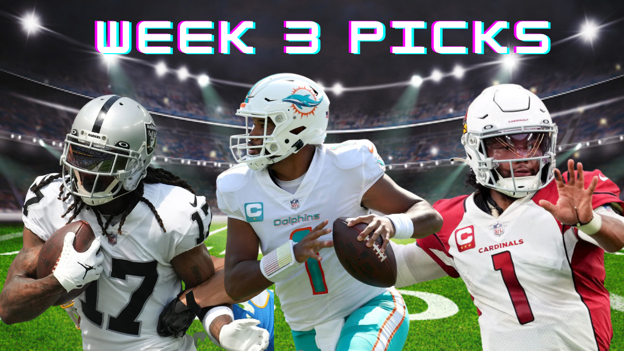 Week 3 Picks