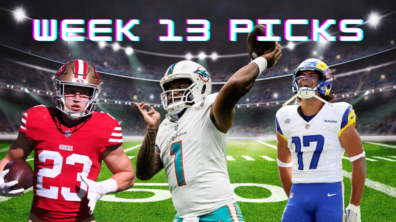 Week 13 Picks