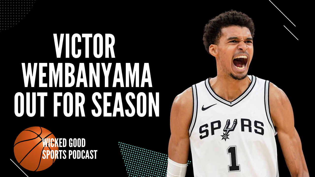 The Spur’s Victor Wembanyama Out For Season – At the Buzzer
